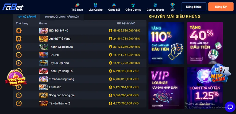 Đa dạng trò chơi cá cược tại 99bet nhà cái